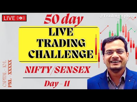 🔥 Live Nifty Trading. With Live PNL. 3/Nov/2025.
