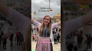 When I went to Oktoberfest 2022 Germany with a Dirndl