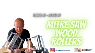 The Garage Workshop - 10 Minute Tool Review - Temu Mite Saw Rollers