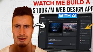 Watch me build a $100k/m Web Design app with AI