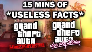 15 Minutes of Useless GTA VCS & LCS Information