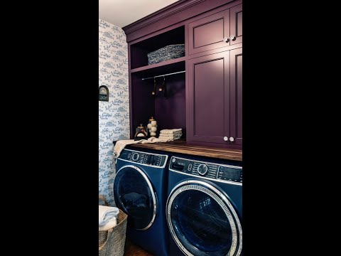 Elegant English Countryside Laundry Room | Cozy & Timeless Design