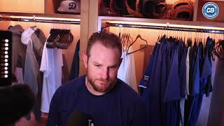 Dodgers postgame: Max Muncy relieved to hit first home run amid trying time for family