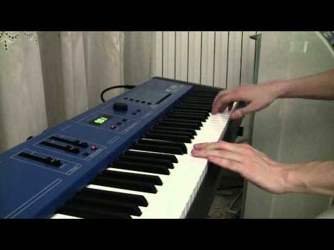 Rammstein Mein Teil keyboard Strings sound (Oberheim MC 1000)