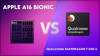 Apple A16 Bionic vs Qualcomm Snapdragon 7 Gen 4 Technical Comparison