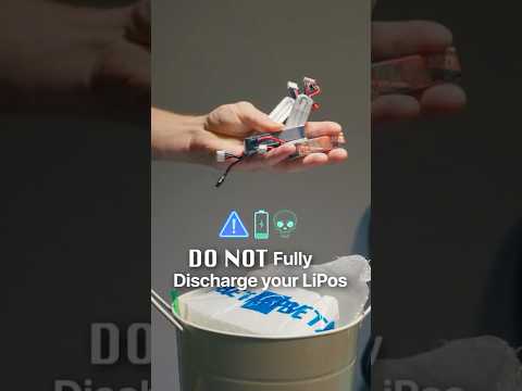 DO NOT Discharge FPV Batteries #fpvdrone