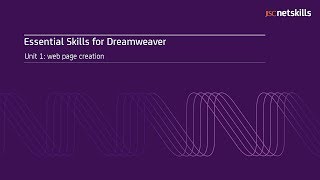 Web Page Creation with Dreamweaver