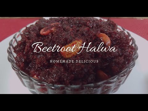 Beetroot Halwa | Delicious homemade halwa | Quick steps using pressure cooker