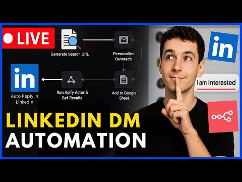 🚀LinkedIn Message Automation in n8n | Auto DM, Connect & Hyper-Personalized Outreach (No Code)