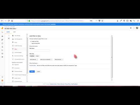 Filtering Out IP Adresses from Google Analytics