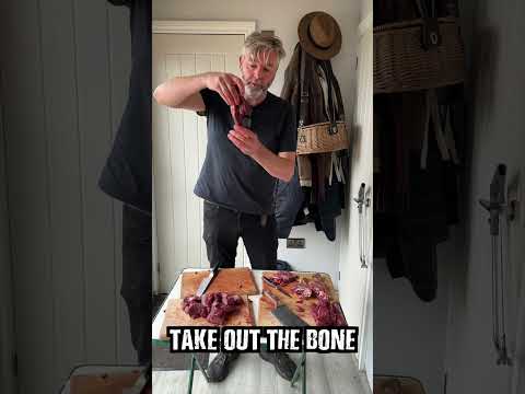 How to cut up a Muntjac Deer in your kitchen
