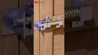 Spring lock design #design#Creative Design#diy