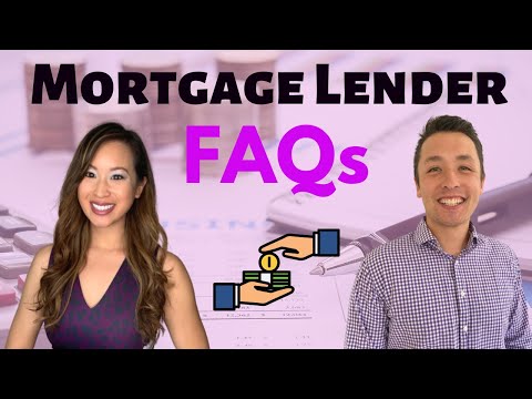 Mortgage Lender FAQs