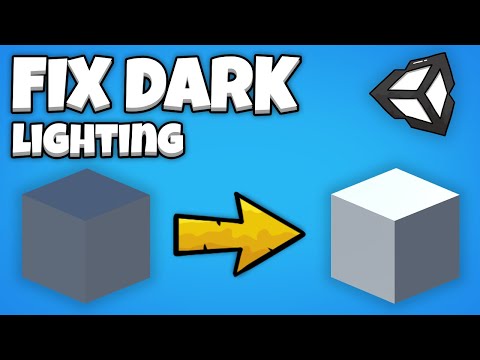 Fixing a Dark Unity Scene and Objects