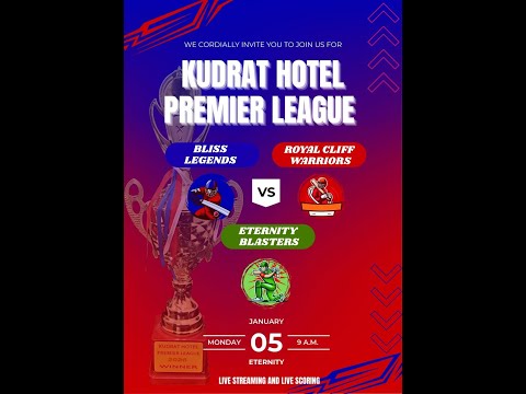 GRAND FINAL | BLISS 11 vs ETERNITY 11 | KUDRAT HOTEL PREMIER LEAGUE | SEASON 4