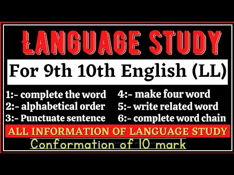10th INFORMATION OF LANGUAGE STUDY || ALL QUESTION INFORMATION #short
