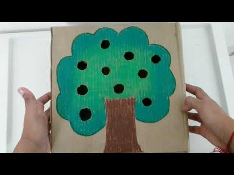 DIY Apple Tree Subtraction Box