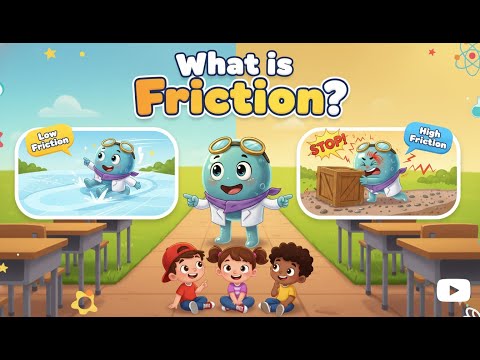 What is Friction? | Friction For Kids | Bubbly Science |Learn Science |
