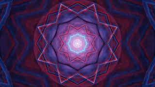multicolor neon star shapes on a cool 3d illustration visual #djbackground, #nocopyrightsvideo #vjl