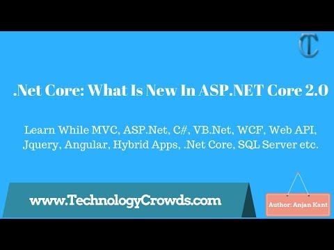 .Net Core: What Is New In ASP.NET Core 2.0