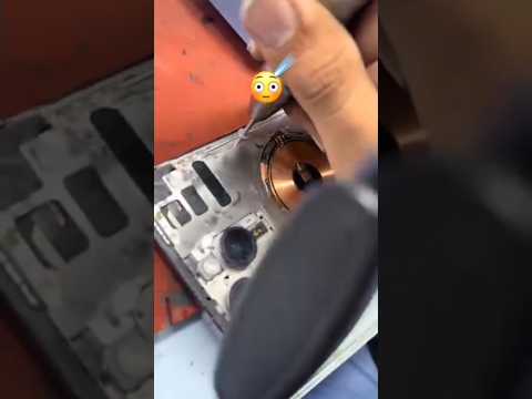 How to Remove and Clean iPhone Back Glass New Method💥 #iPhone #Repair #tech #trending #Shorts