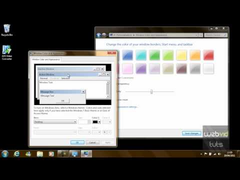 Chapter 1 - Windows 7 - Customizing themes (7)