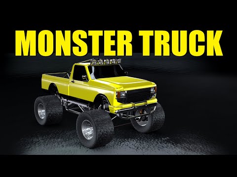 I Built a Monster Truck in Automation / BeamNG