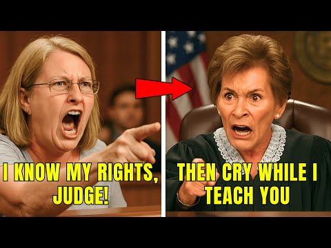 Karen YELLED “I Know My Rights!” — Judge Judy’s Law Lesson Left Her CRYING