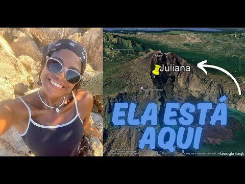 Brazilian woman on Indonesian volcano: see the likely location where Juliana Marins is