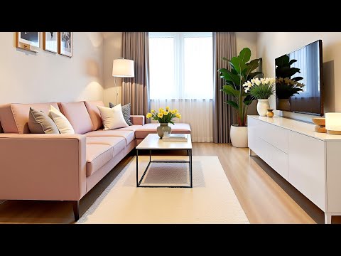 Modern Living Room Decorating Ideas 2025 | Elegant Sofa Designs, TV Wall Units & Home Decor Trends