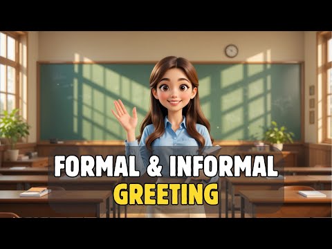 Formal & Informal Greetings in English | Speak Naturally Like a Native | English Listening Shadowing