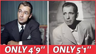 15 Golden Age Actors Who Were Shockingly Short | Vintage Hollywood