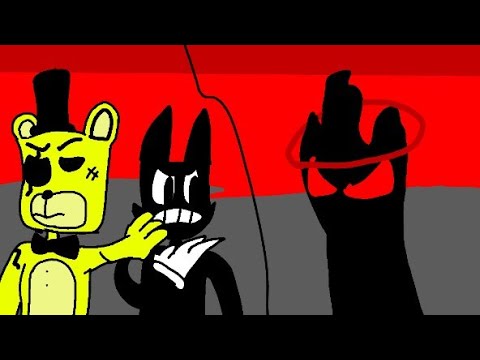 Cartoon Cat Trying Save G. Freddy ( Animation Ep.3 / questions By Marley )
