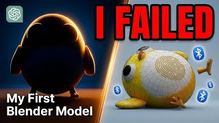 My First Blender Model Was a Disaster... (Here's Why)