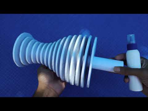 How to make a flower vase with cardboard | DIY Flower vase