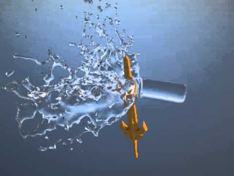 Collision water test