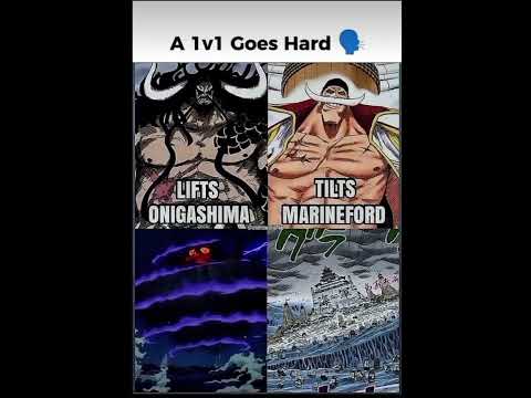 1v1 goes hard🗣️ #onepiece #whitebeard #kaidou #luffy
