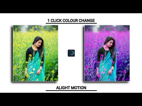 Photo colour grading in alight motion | Colour Grading | Colour changing | Sarang Kahar