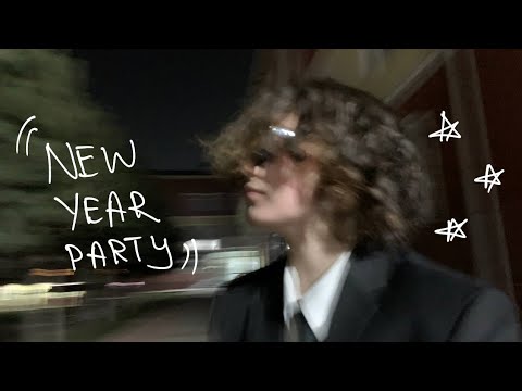 New year party🪩 in school vlog#18