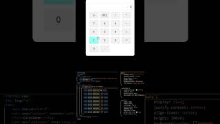 Simple Calculator using Html,CSS,javascript#codeart#webdevelopment#websitedevelopment#programmerlife