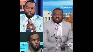 50 Cent opens up about his longtime feud with Sean "Diddy" Combs as he unveils his new documentary