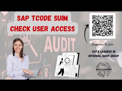 SAP TCODE SUIM | Check user access