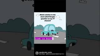 Check video on Car Race if you wanna crack Google interview! #codinginterview #leetcode #shorts