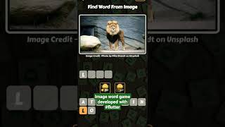 Game preview  - image word puzzle #shorts #flutter #games