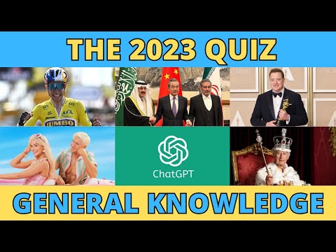 Quiz of the Year 2023 | General Knowledge Quiz about 2023 | 2023 Year in Review | BrainLift