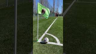 Corner precision challenge | #followtherossonere #shorts