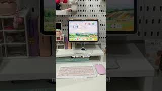 my desk update! #desk #deskupdate #deskdecor #deskgoals #deskkpop #desksetup #desktour