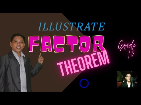 📌FACTOR THEOREM and Its CONVERSE: ILLUSTRATE Basic Concepts I Is It A FACTOR or NOT? I by SIR OW