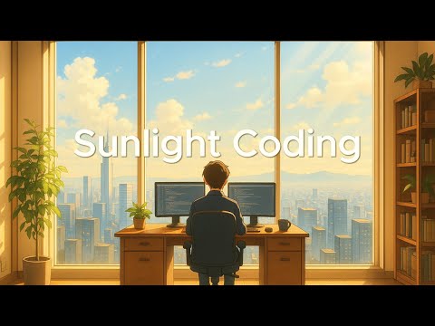 Sunlight Coding Session Chillstep & Synthwave for Deep Focus & Productivity