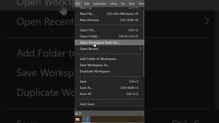 How To Enable Autosave in Visual Studio #vscode #shorts #save